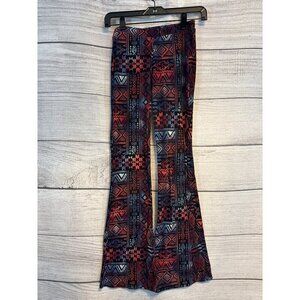 Hot Kiss Aztec Print Bell Bottom Pants Size S/M